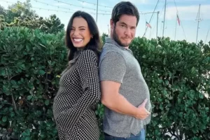 Adam DeVine and Chloe Bridges are over the Moon about the Upcoming Arrival of their First Child